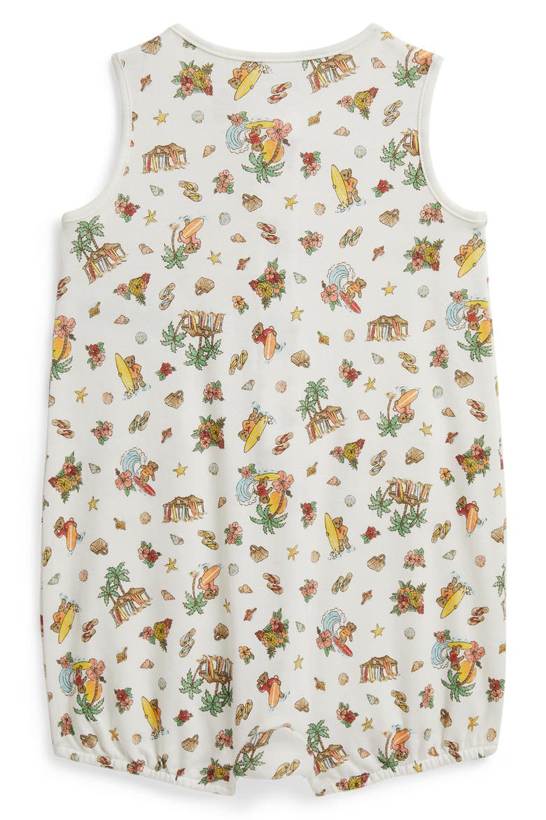 Surf Sleeveless Bubble Romper, Alternate, color, BEARADISE
