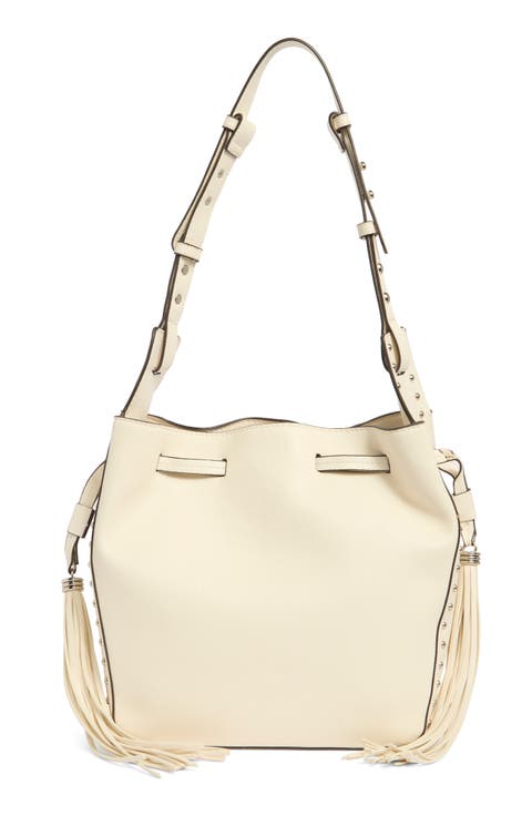 Suri Faux Leather Bucket Bag