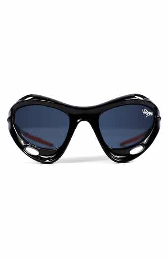 Wisdom Frame 18 63mm Irregular Sunglasses
