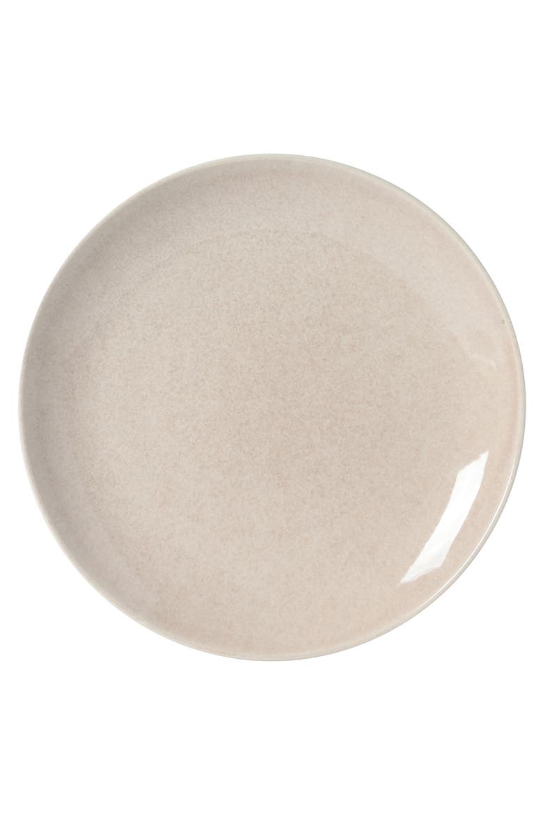 Castle Peak 12-Piece Reactive Glaze Stoneware Dinnerware Set, Alternate, color, Taupe
