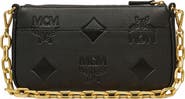 MCM Aren Chain Crossbody in Maxi Monogram Leather