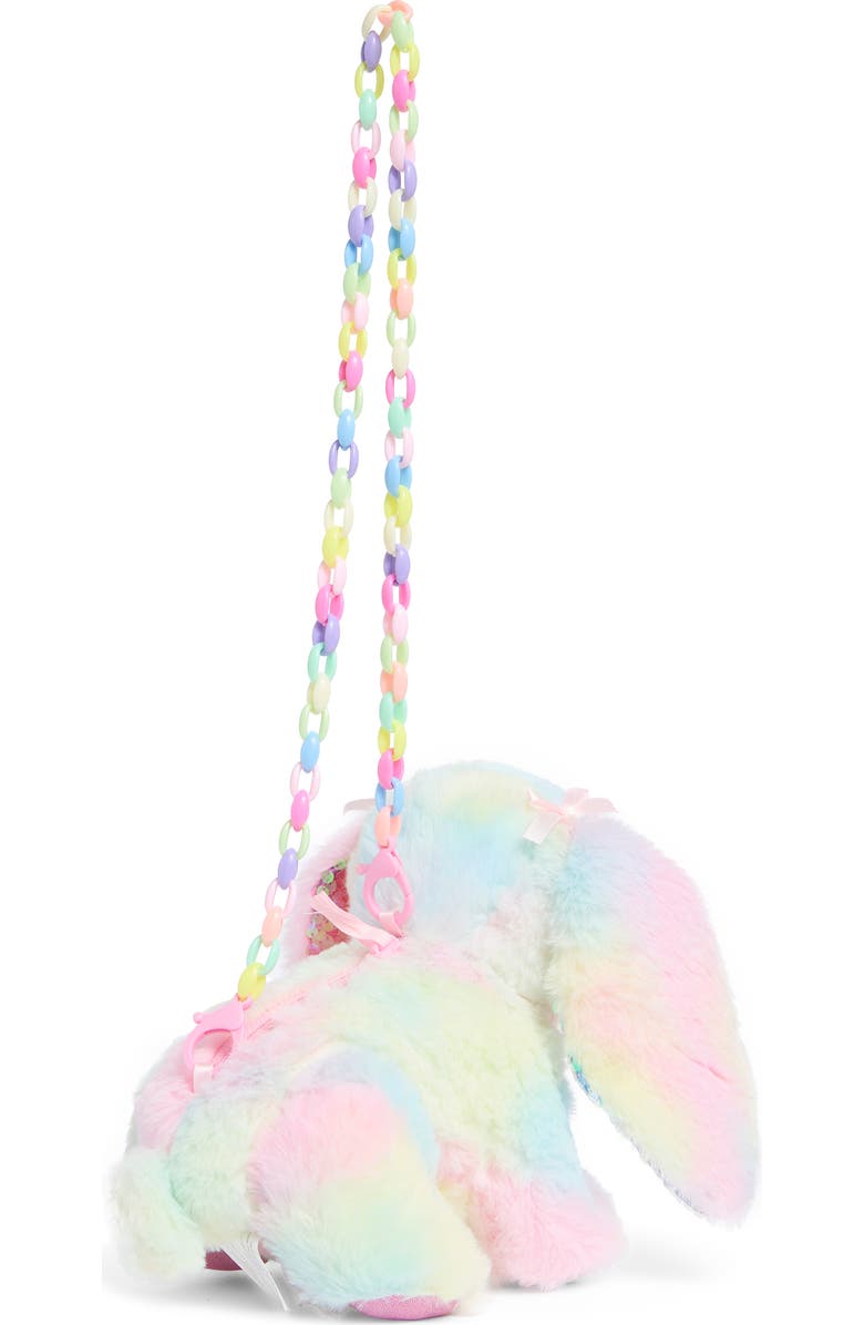 Olly & Me Olly Rainbow Tie Dye Bunny Bag, Alternate, color, Pink Tie Dye