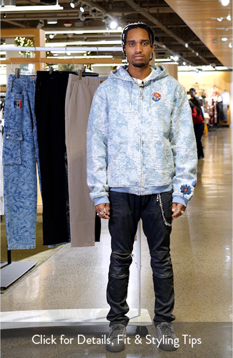 Dark Lotus Distressed Hoodie, sales video thumbnail