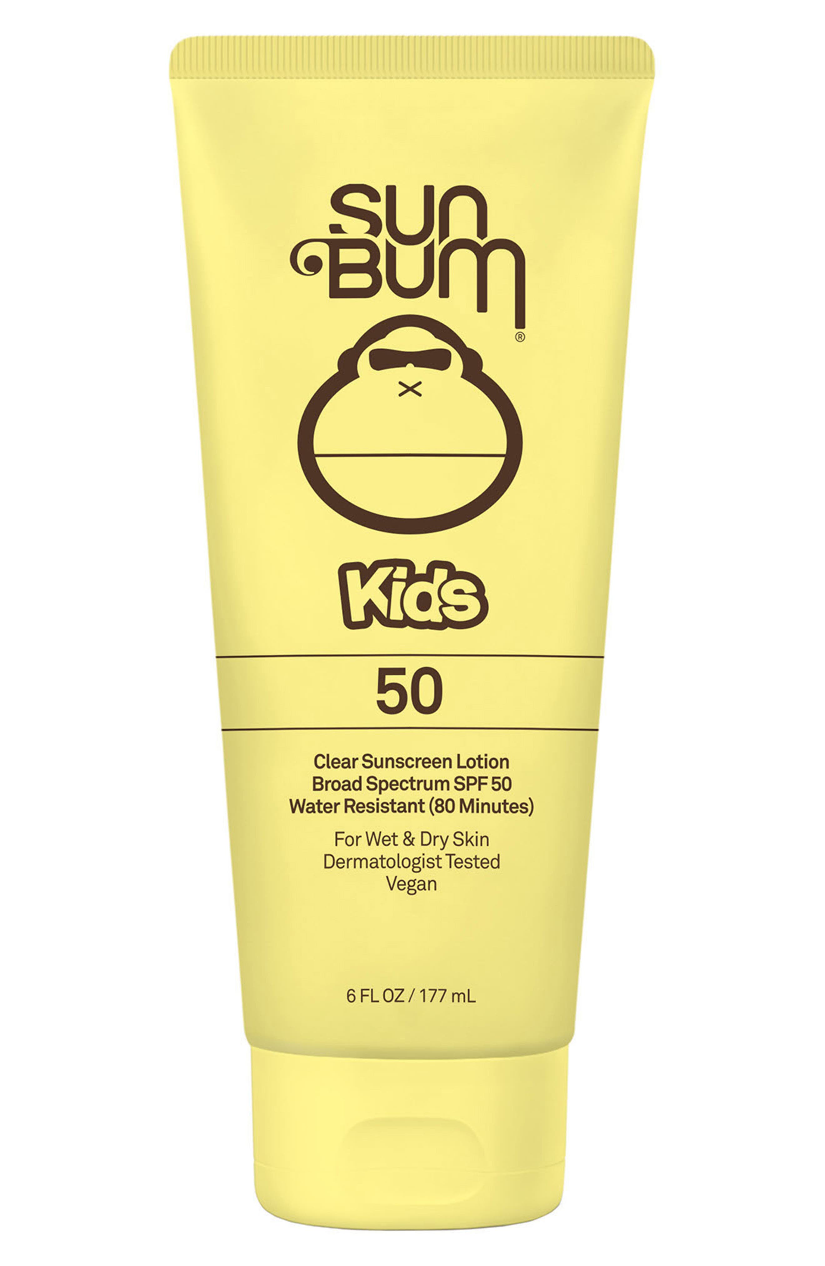 Sun Bum Kids' SPF 50 Clear Sunscreen Lotion
