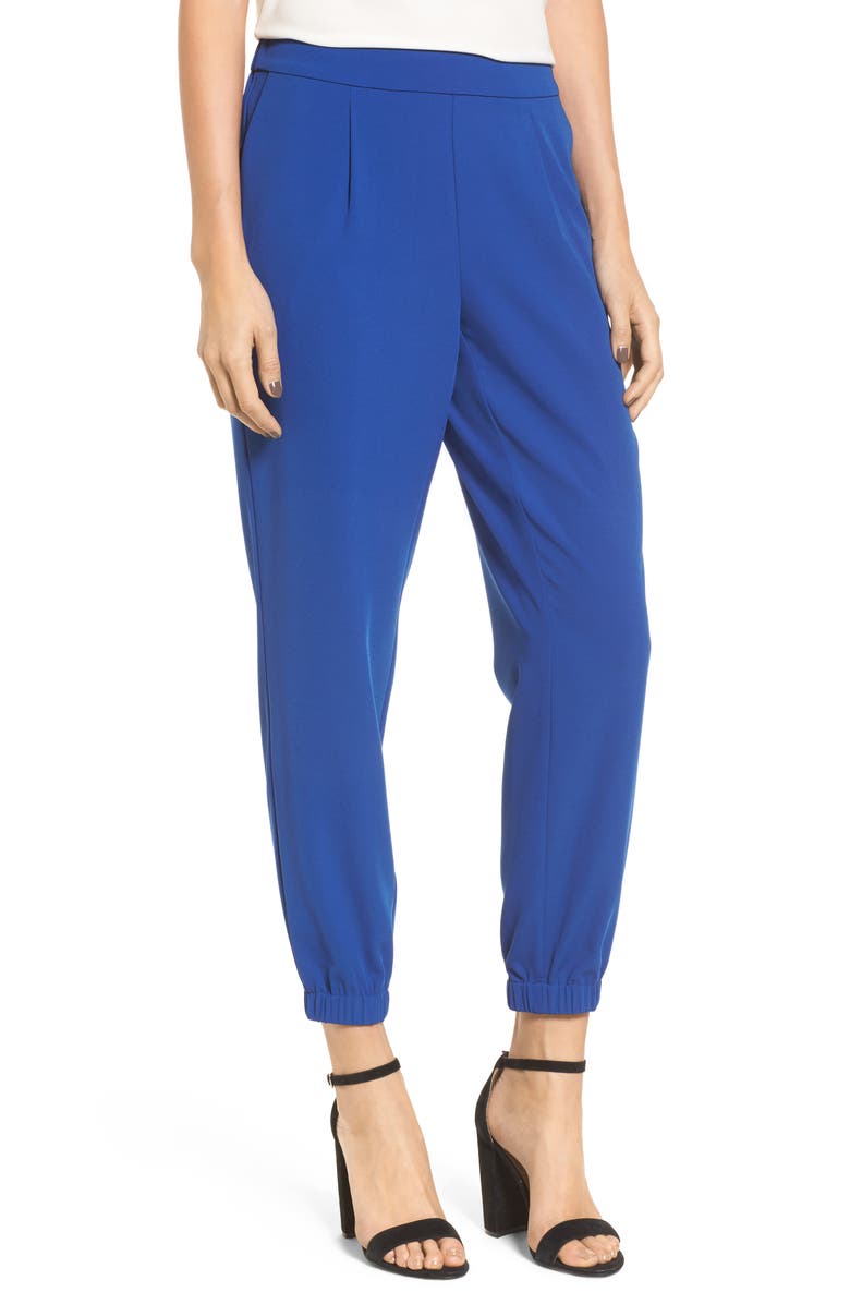 Chelsea28 Stretch Crepe Jogger Pants, Main, color, 
