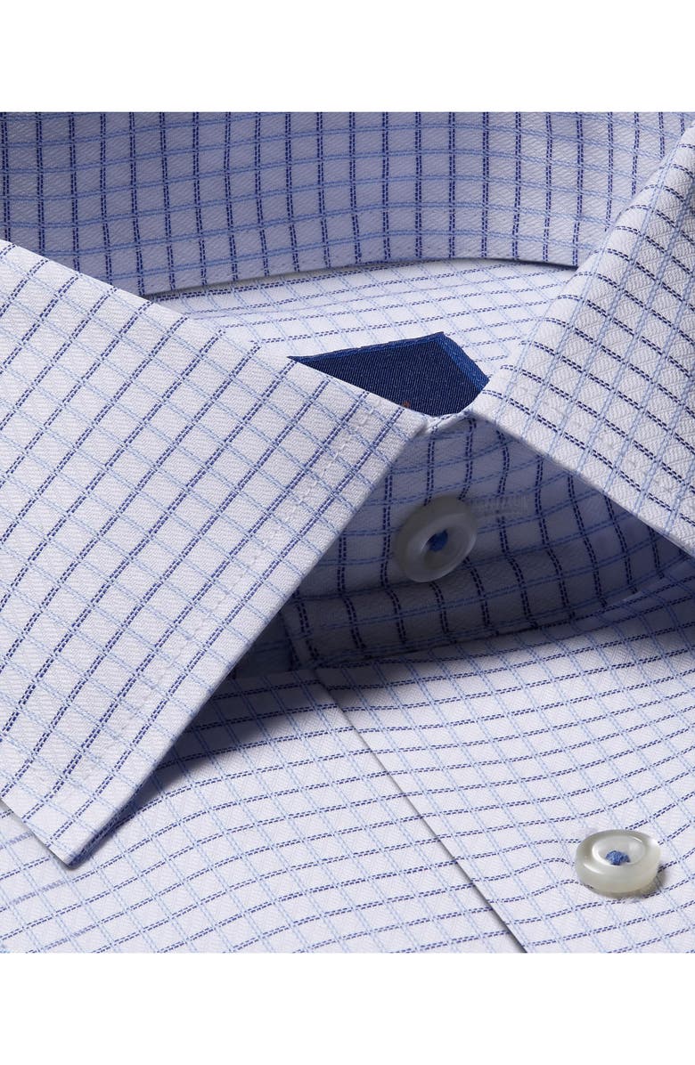 David Donahue Trim Fit Non-Iron Dress Shirt, Alternate, color,