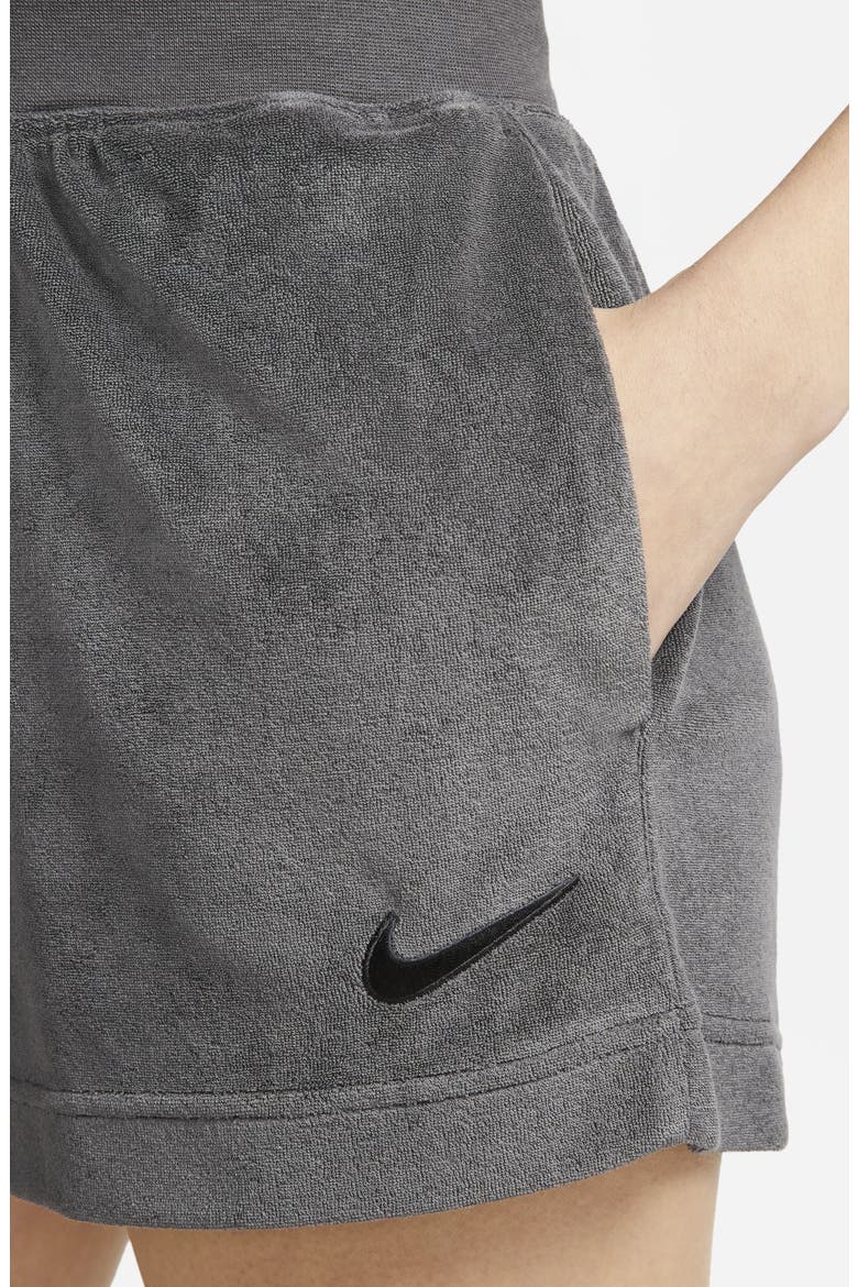 Sportswear Terry Shorts, Alternate, color, ANTHRACITE/ BLACK