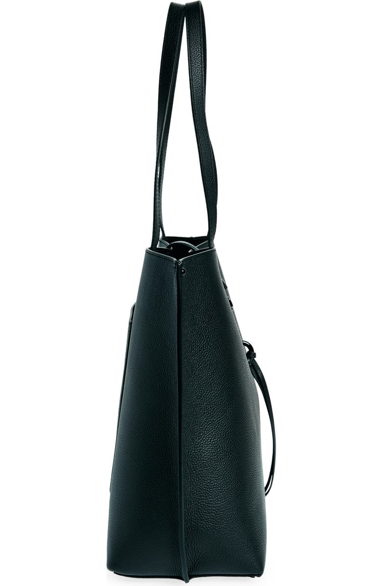 Rebecca Minkoff Megan Leather Tote, Alternate, color, Black