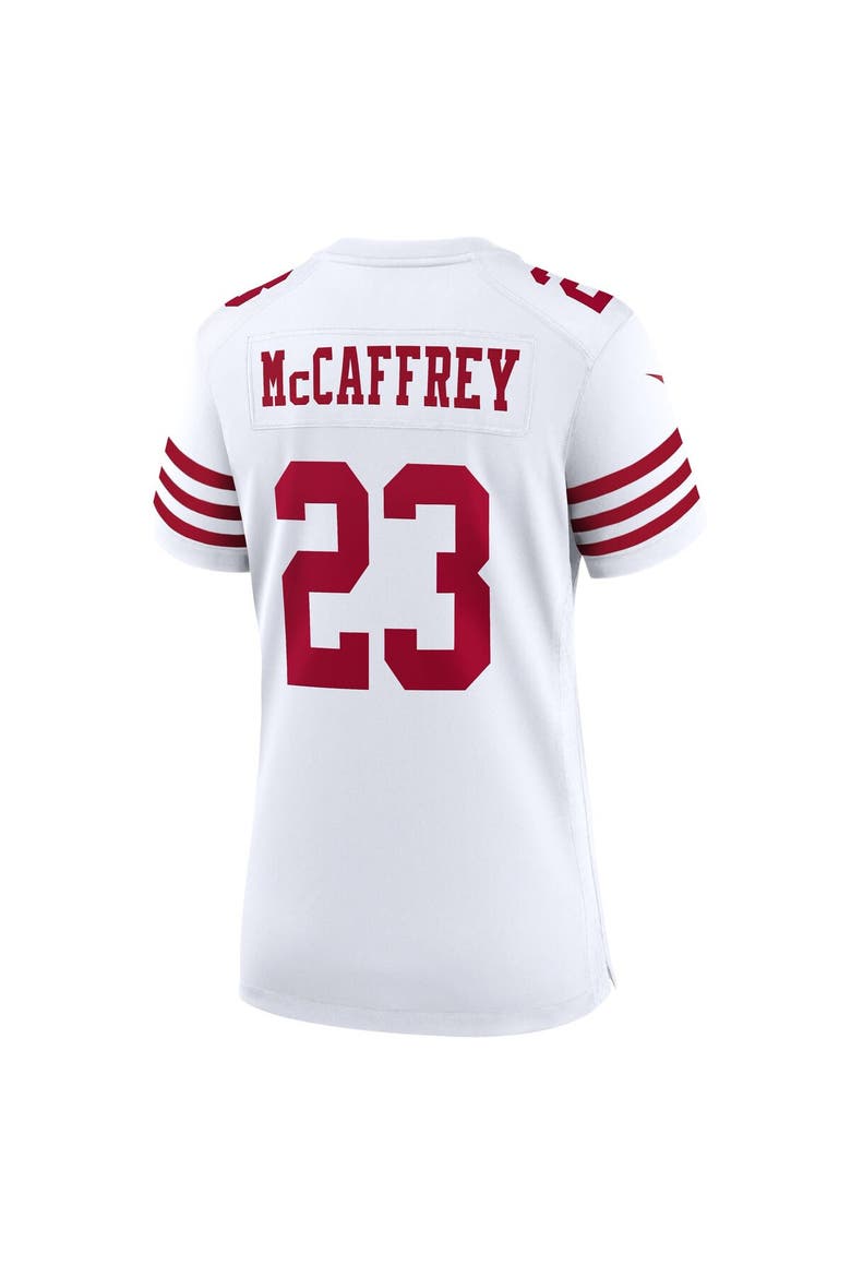 Women's Nike Christian McCaffrey White San Francisco 49ers Player Jersey, Alternate, color, White