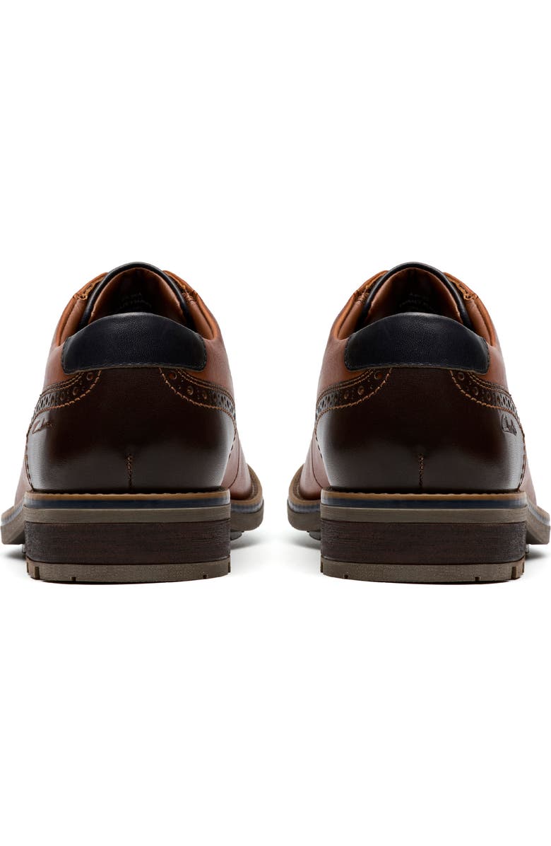 Clarks<sup>®</sup> Emmett Plain Toe Derby, Alternate, color, Tan Leather