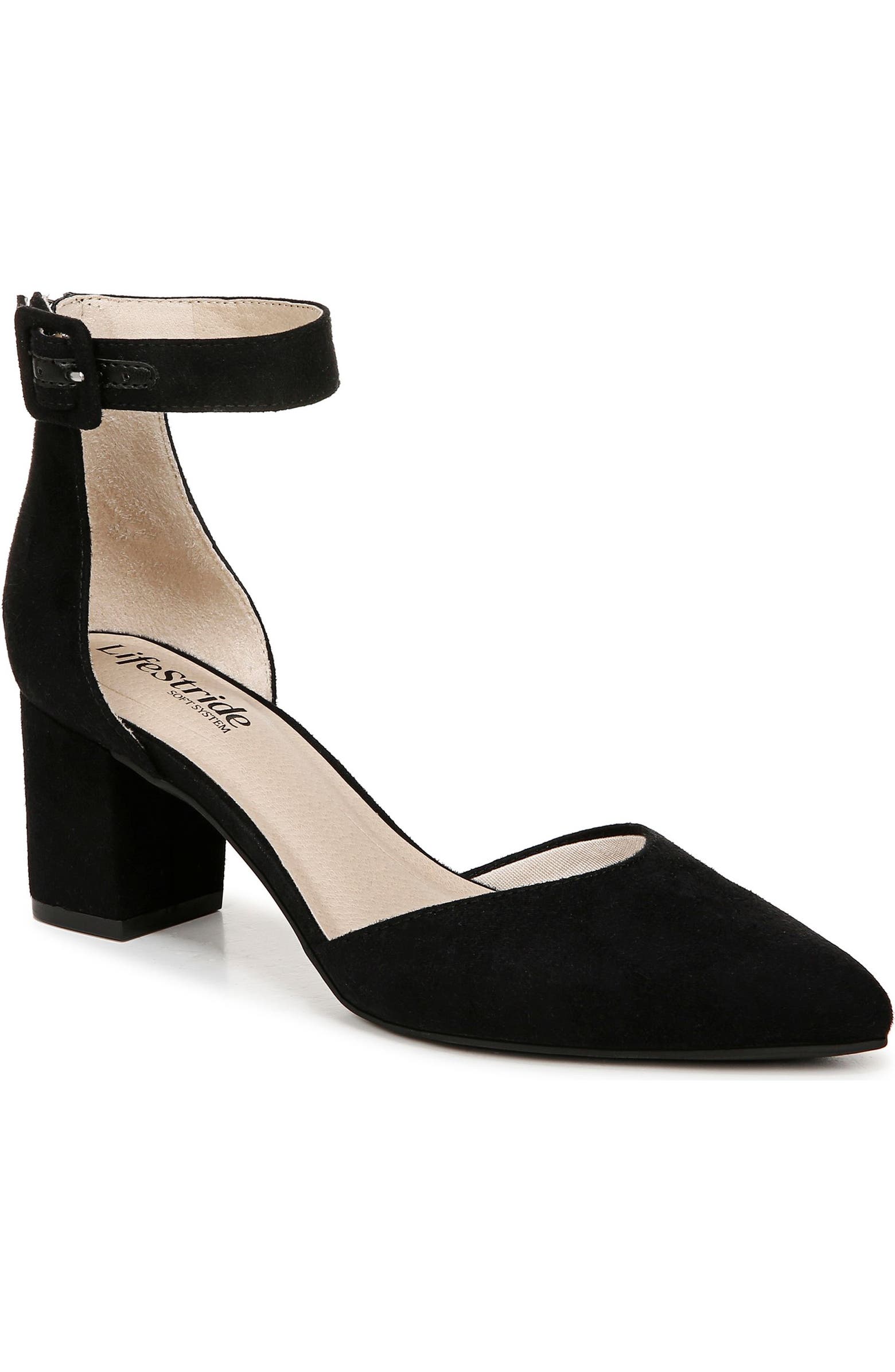 LifeStride Admire Ankle Strap Pointed Toe Pump (Women) | Nordstrom