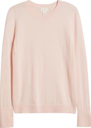 Caslon® Merino Wool Blend Crewneck Sweater
