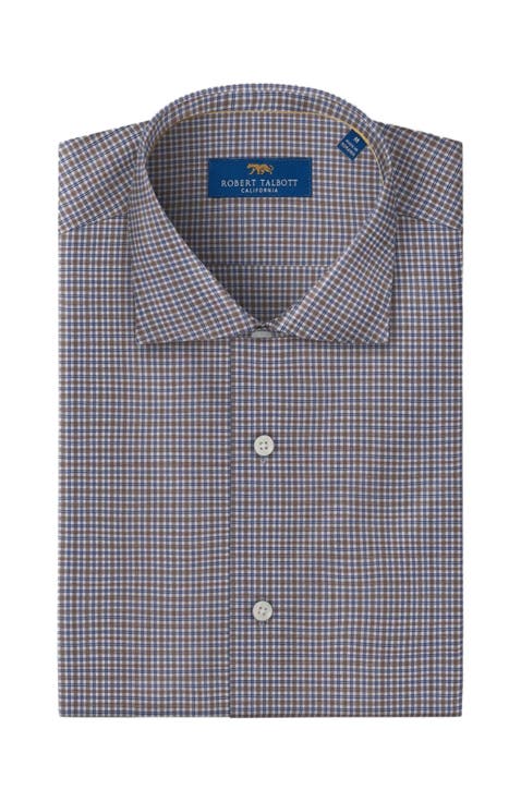Reynolds Fine Check Dress Shirt