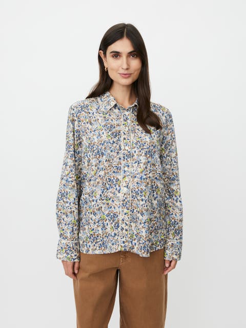 MaIthyria Floral Print Shirt