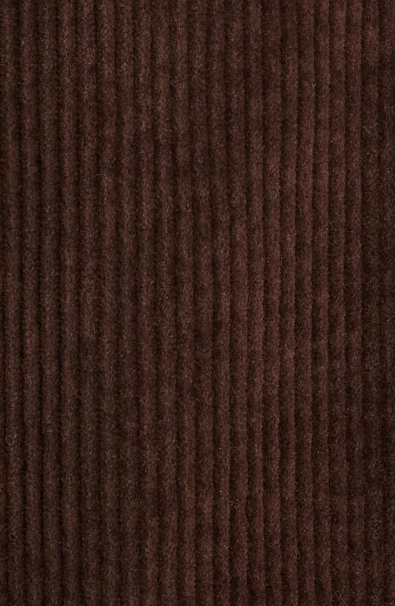 AG Elias Corduroy Shirt Jacket with Faux Shearling Lining, Alternate, color, Raw Umber
