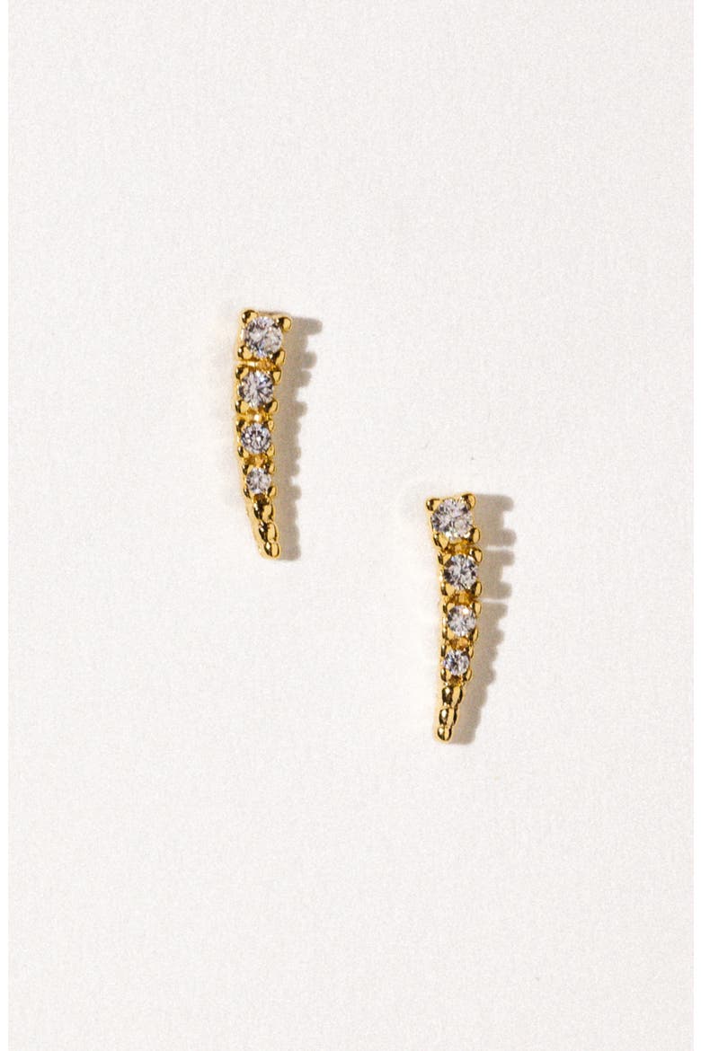 Sophie Stud Earrings, Alternate, color, GOLD