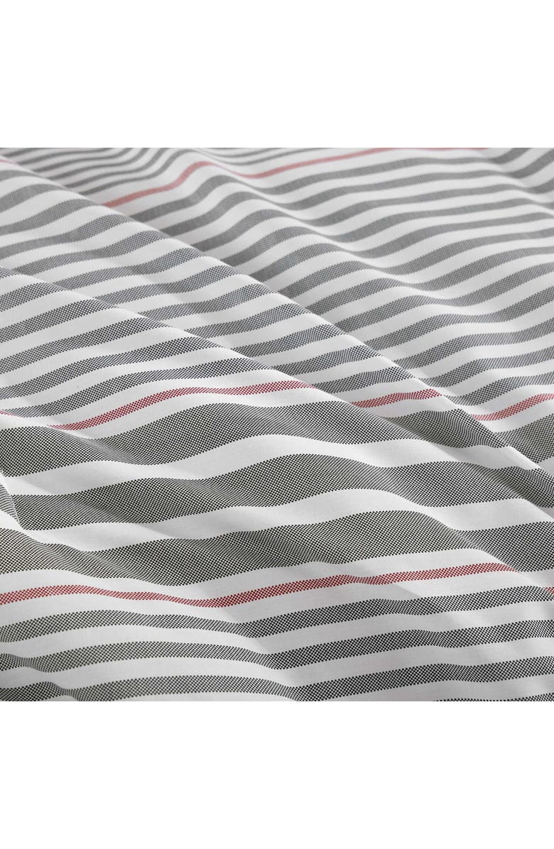 Tommy Hilfiger Danbury Stripe Cotton Percale Comforter & Shams Set, Alternate, color, Dark Blue
