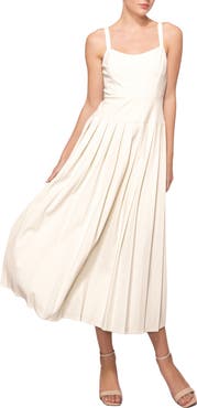 MELLODAY Pleated Sundress