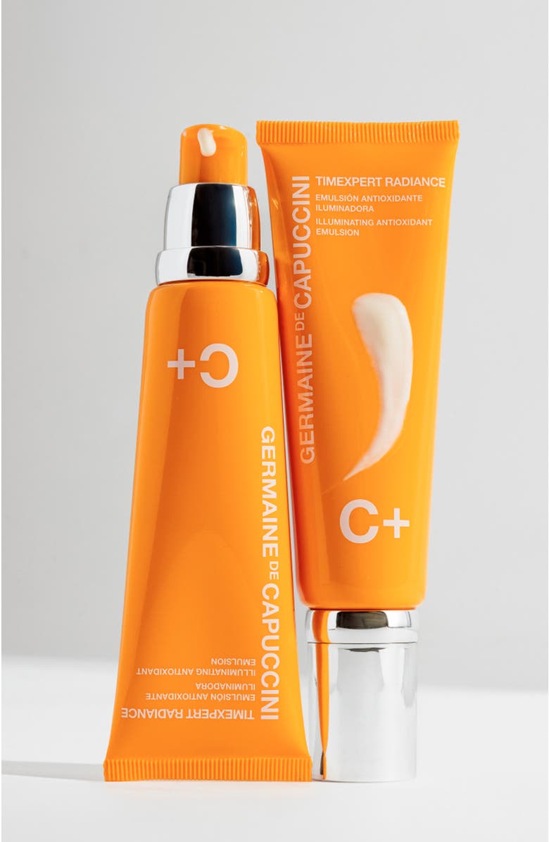 Germaine de Capuccini Timexpert Radiance C+ Illuminating Antioxidant Emulsion, Alternate, color, Light Orange