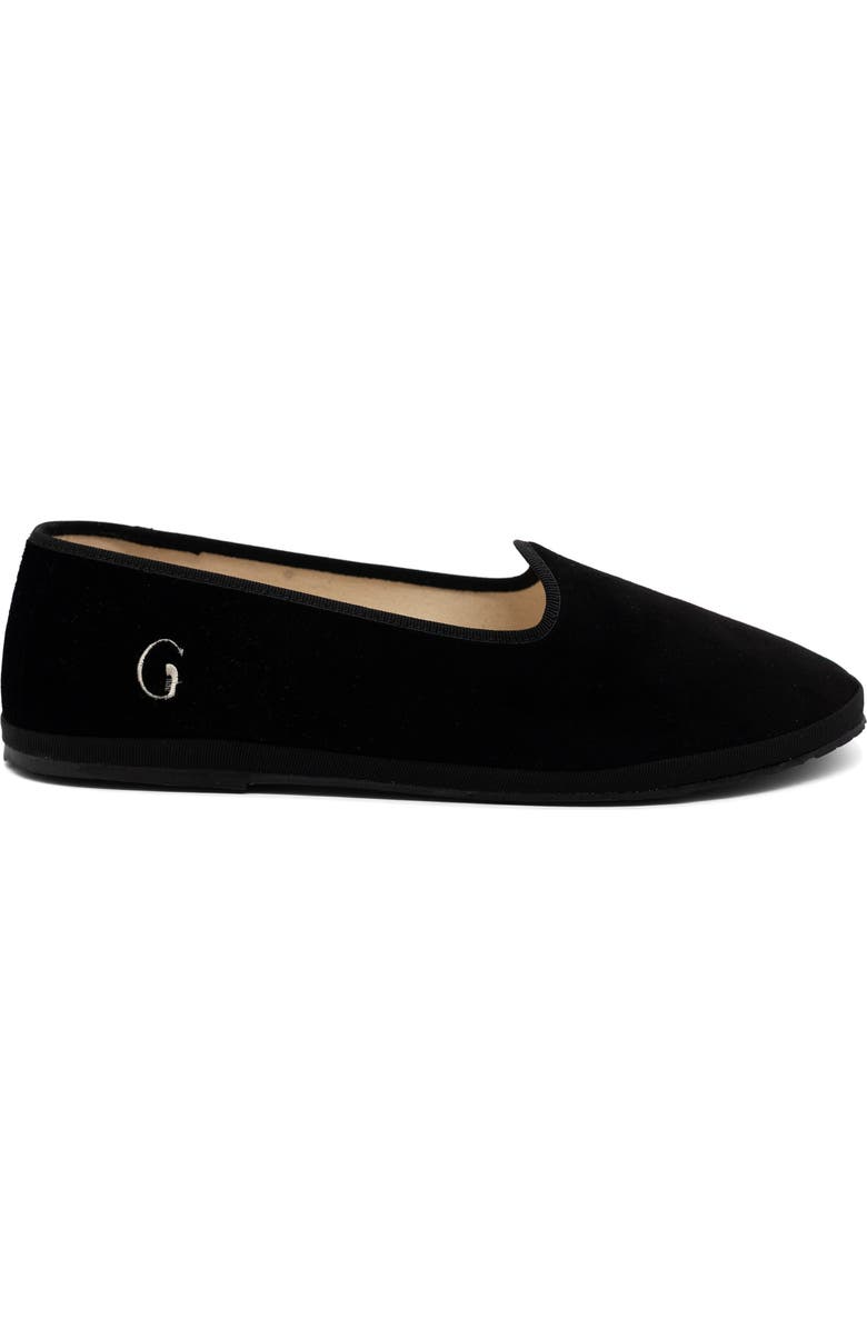 Gondolina Shoes Venetian Slippers, Alternate, color, Pellestrina Black