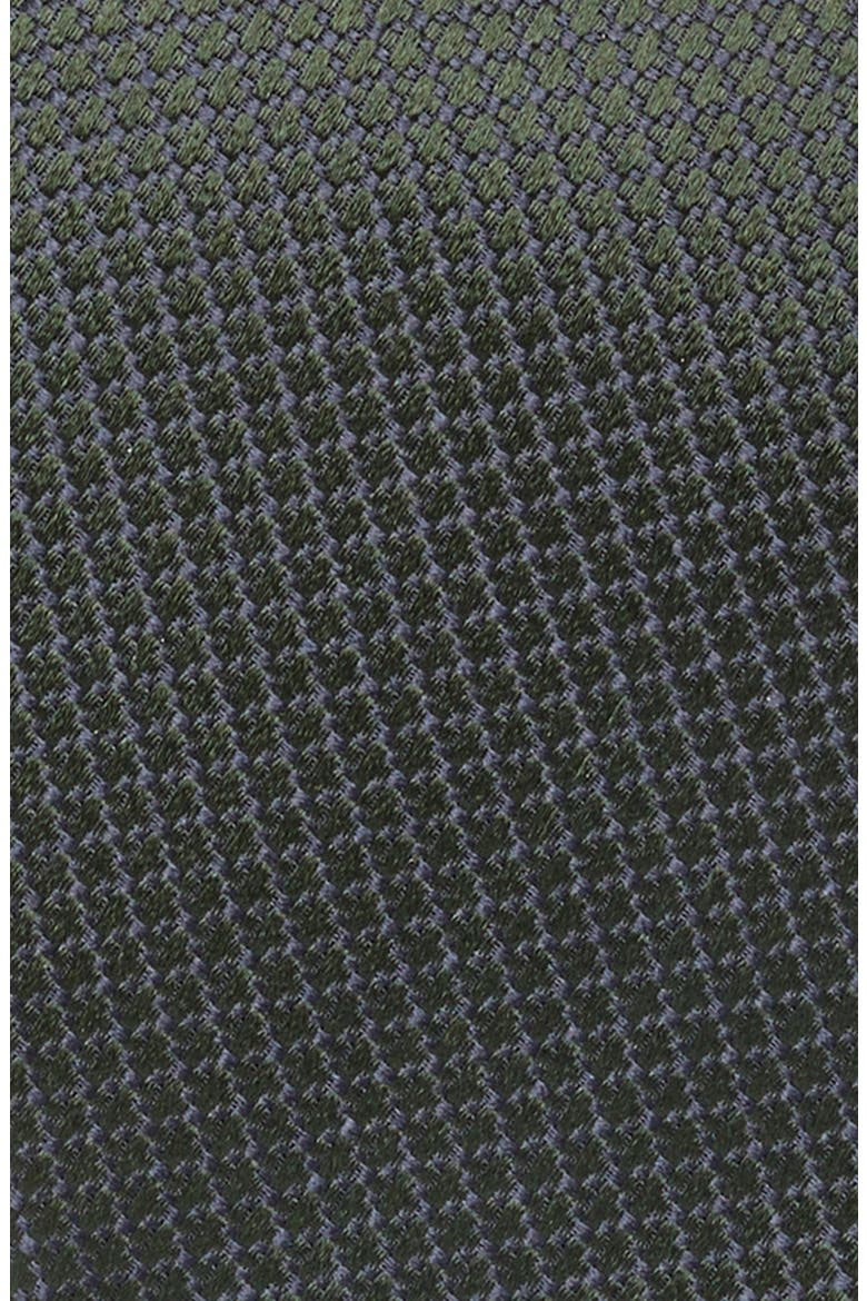 Neat Silk Tie, Alternate, color, DARK GREEN SOLID