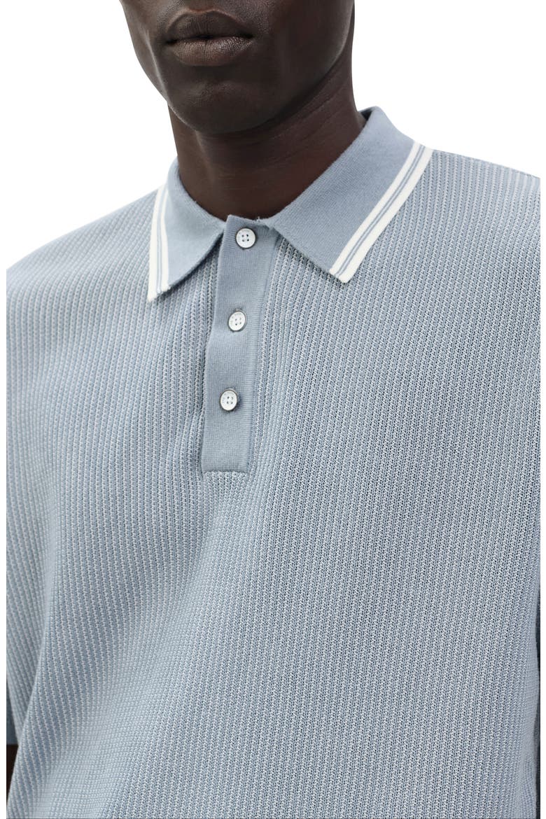 Harvey Tipped Polo, Alternate, color, LIGHT BLUE