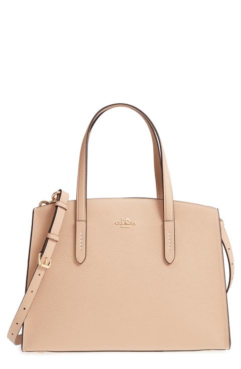 Charlie Leather Tote