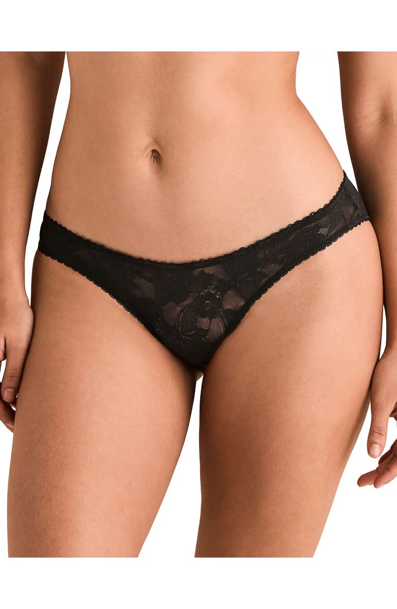 Adore Me Leina Bikini Panties, Main, color, Black