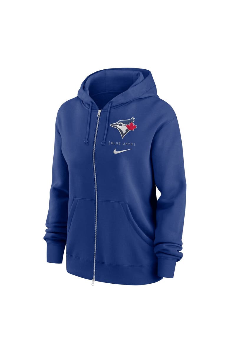 Nike Women's Nike Royal Toronto Blue Jays Legacy Icon Full-Zip Hoodie, Alternate, color, 