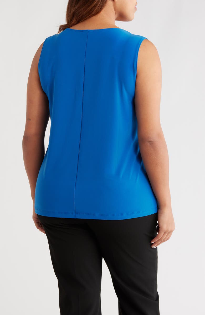 Vikki Vi Scoop Neck Tank, Alternate, color, Azure