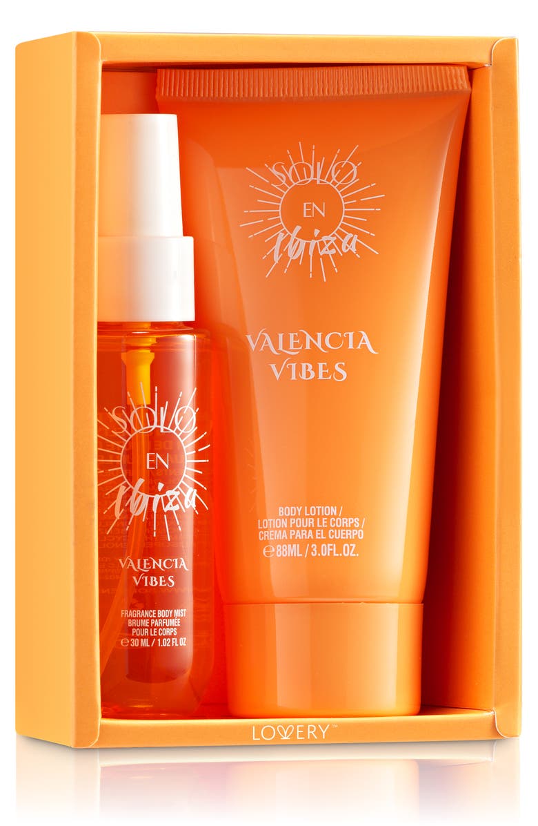 Lovery 2-Pc. Solo En Ibiza Valencia Vibes Travel Gift Set, Alternate, color, Orange