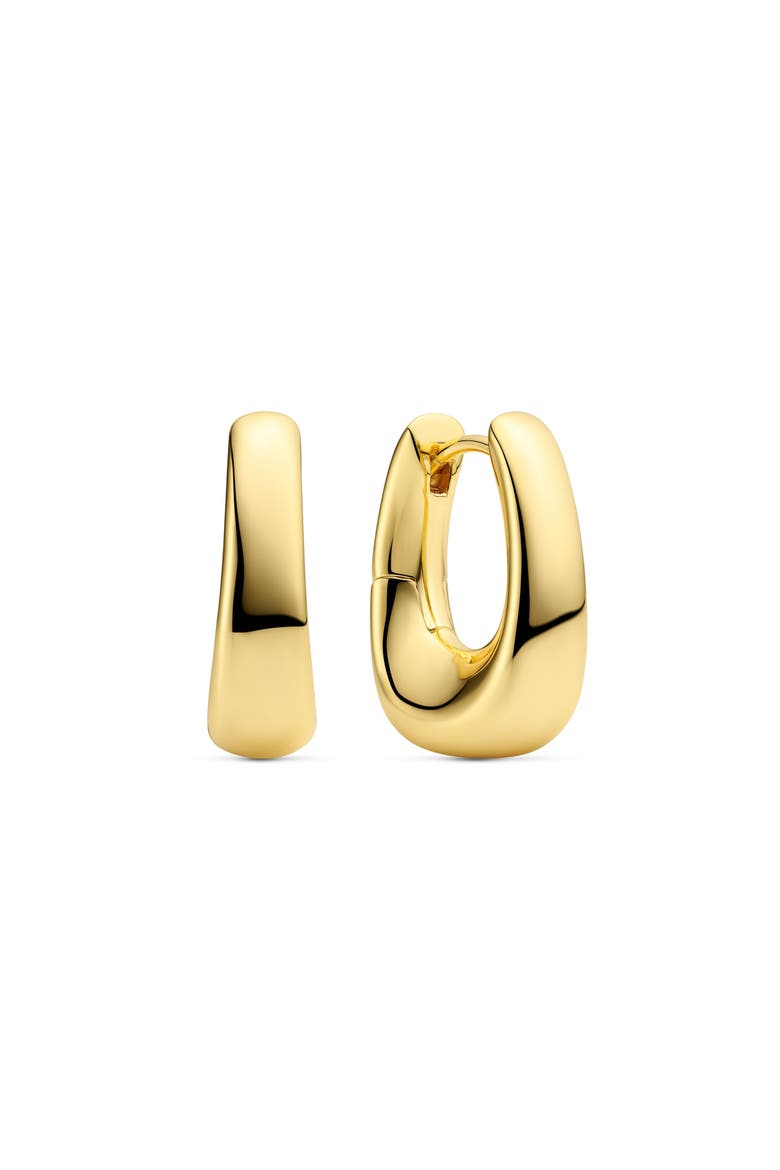 Earrings Borsa Pianura, Main, color, 18K Gold Plated