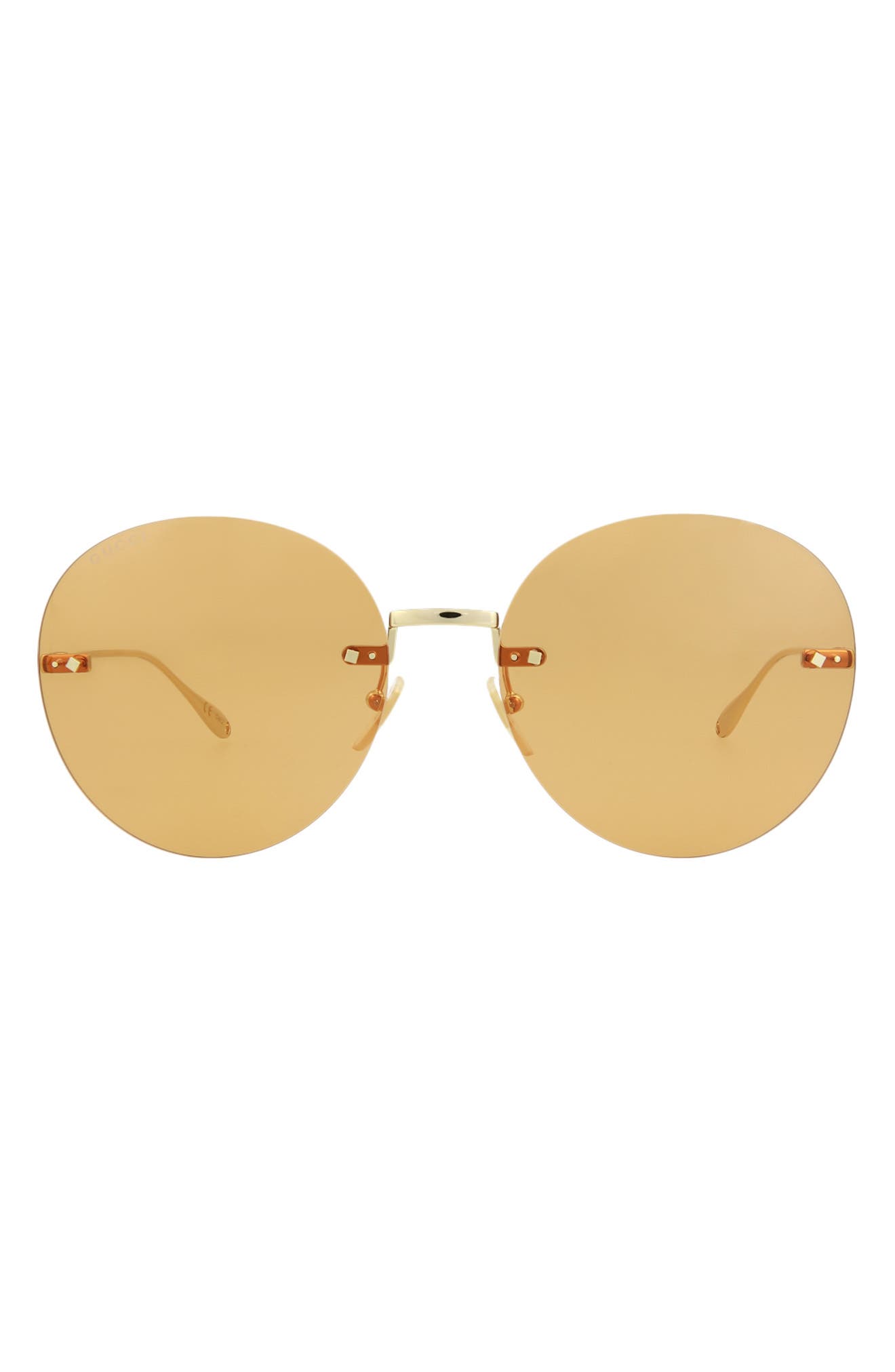 Gucci 60mm Round Novelty Sunglasses