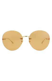 Gucci 60mm Round Novelty Sunglasses