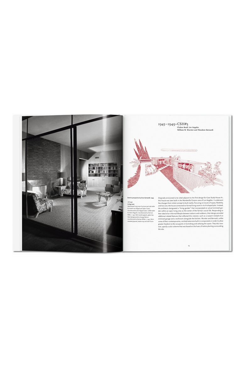 Case Study Houses Book, Alternate, color, White