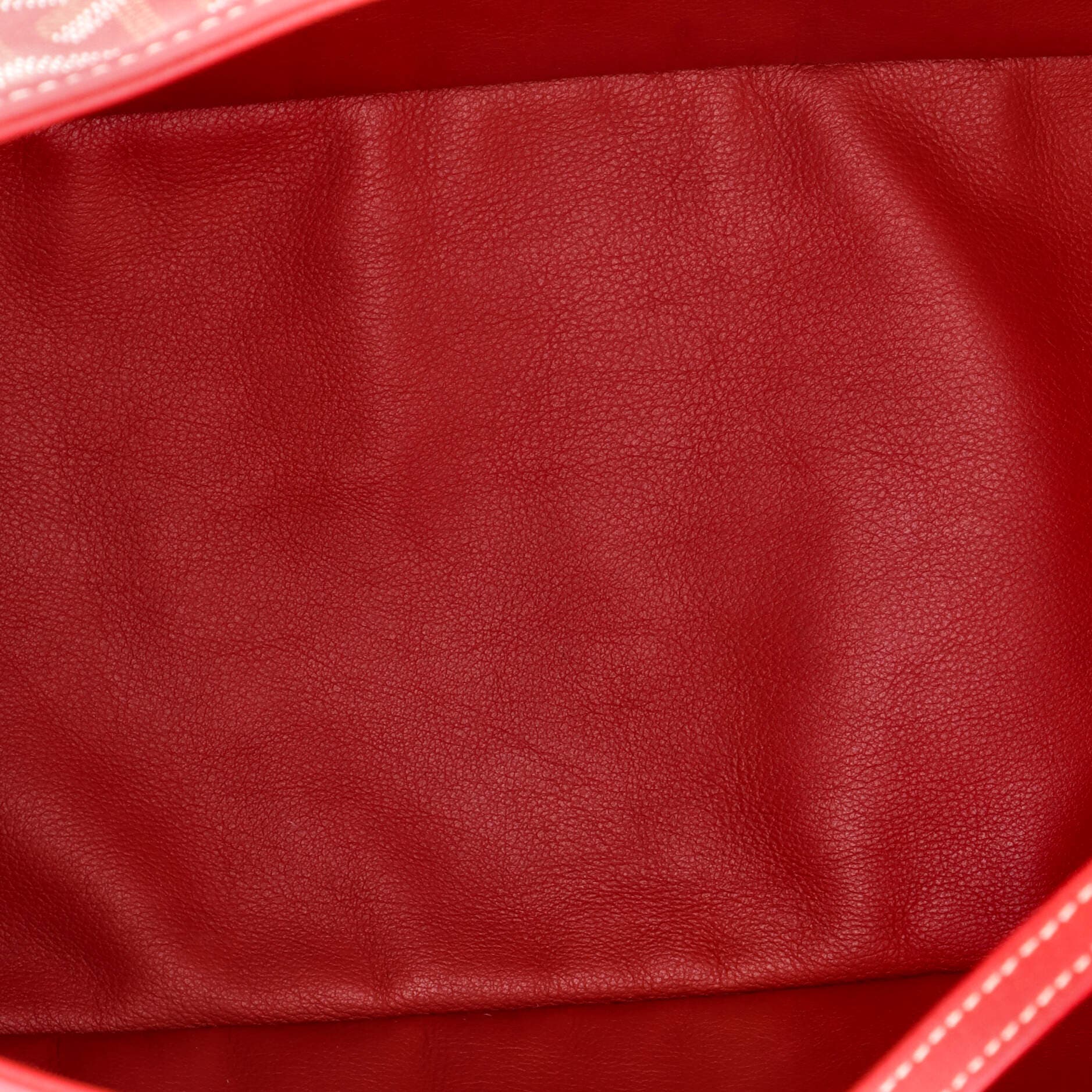 Anjou Reversible Tote Coated Canvas PM, Alternate, color, Red