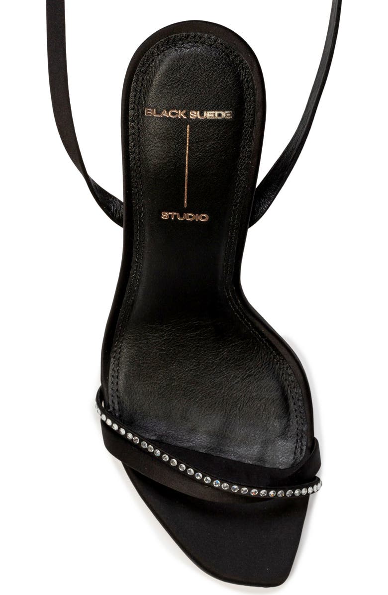 BLACK SUEDE STUDIO Rumi 100 Ankle Strap Sandal, Alternate, color,