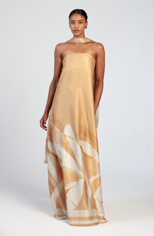 Diarrablu Tubi Dress In Rocio Yellow