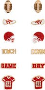 Leith Set of 6 Gameday Stud Earrings