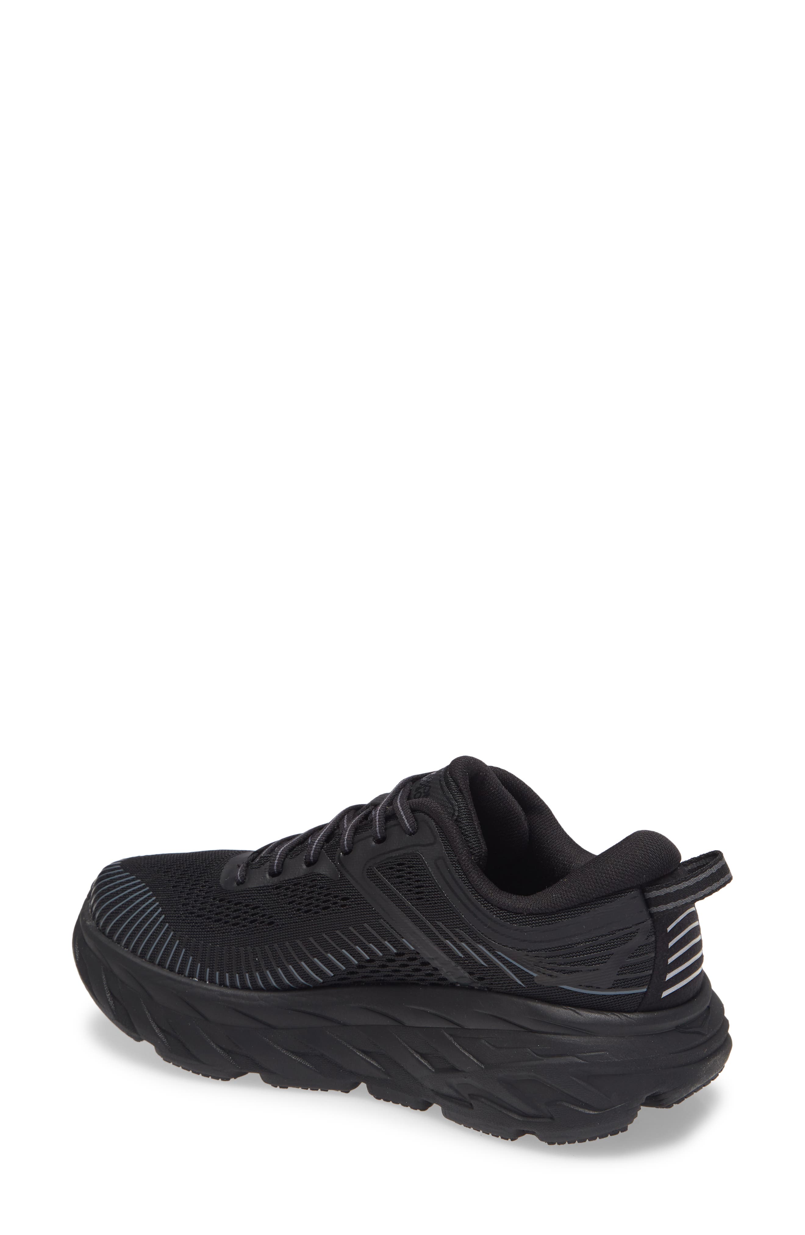 Bondi 7 Running Shoe, Alternate, color, BLACK/ BLACK