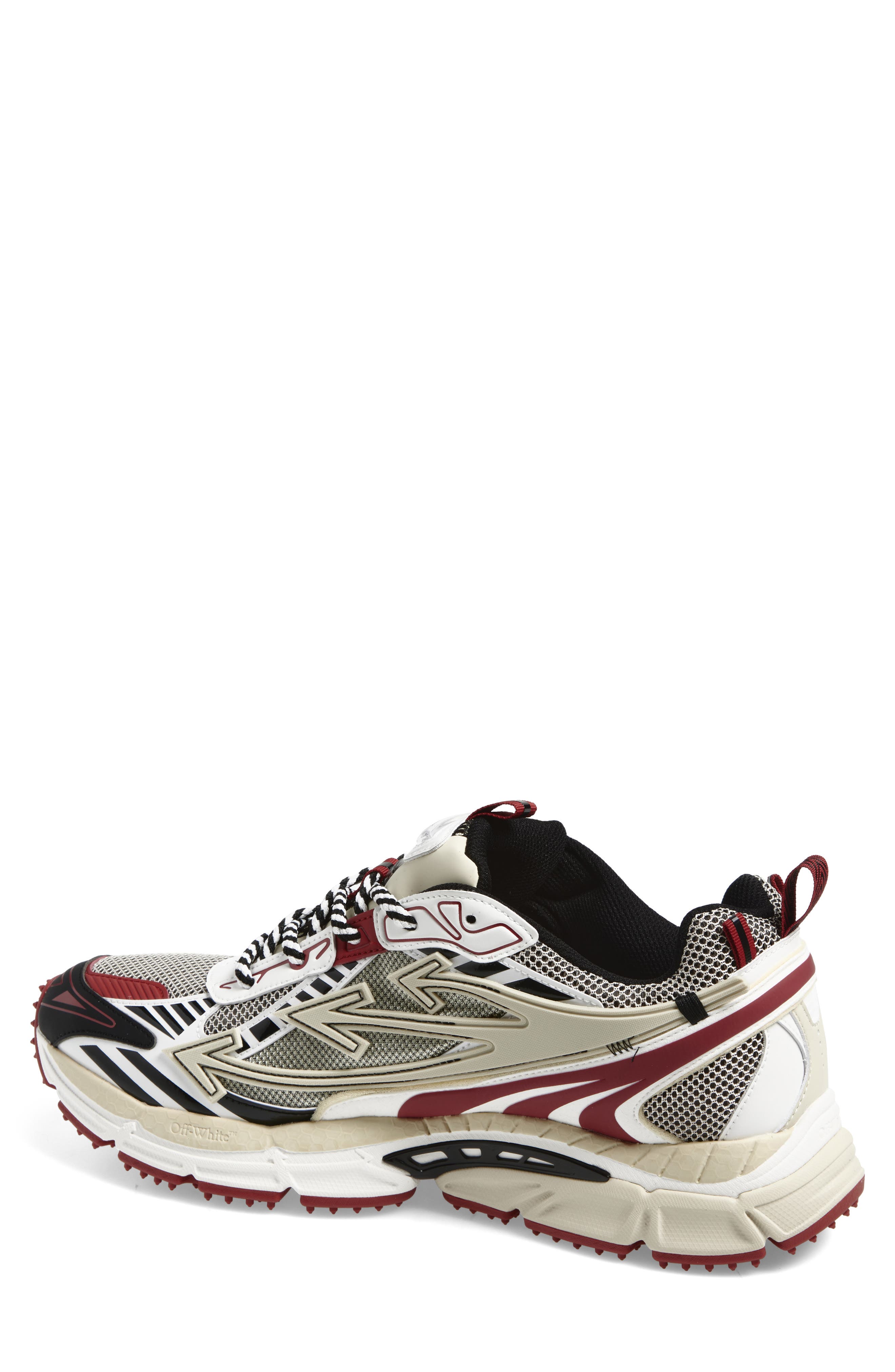 Off-White Be Right Back Sneaker, Alternate, color, Sand - Red