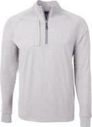 Cutter & Buck Adapt Heather Quarter Zip Pullover