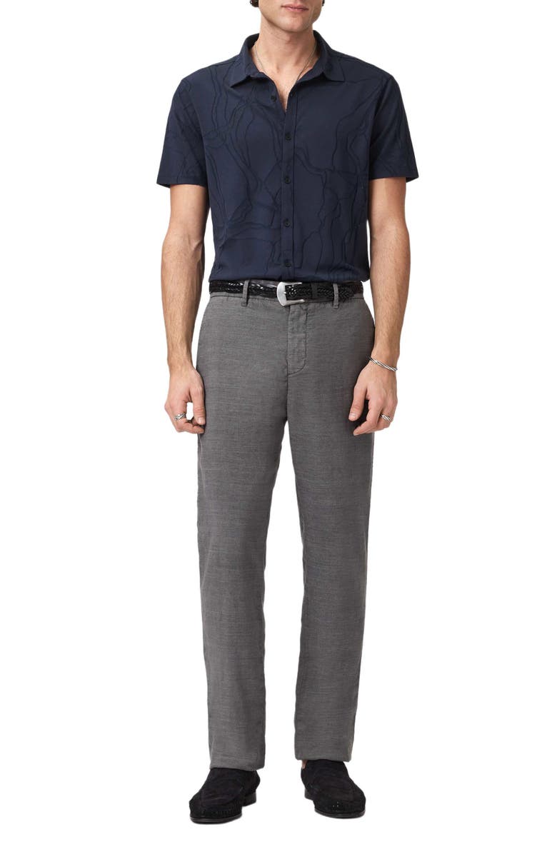 John Varvatos Flint Straight Leg Pants, Alternate, color, Flagstone Grey