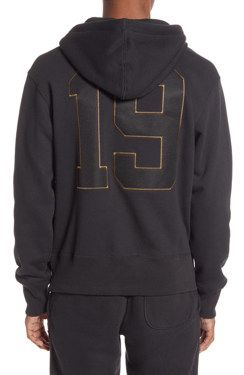 Champion Century Collection Gold 19 Hooded Sweatshirt, Alternate, color, 