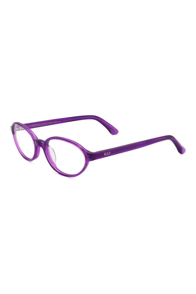 53mm Round Optical Glasses, Alternate, color, PURPLE