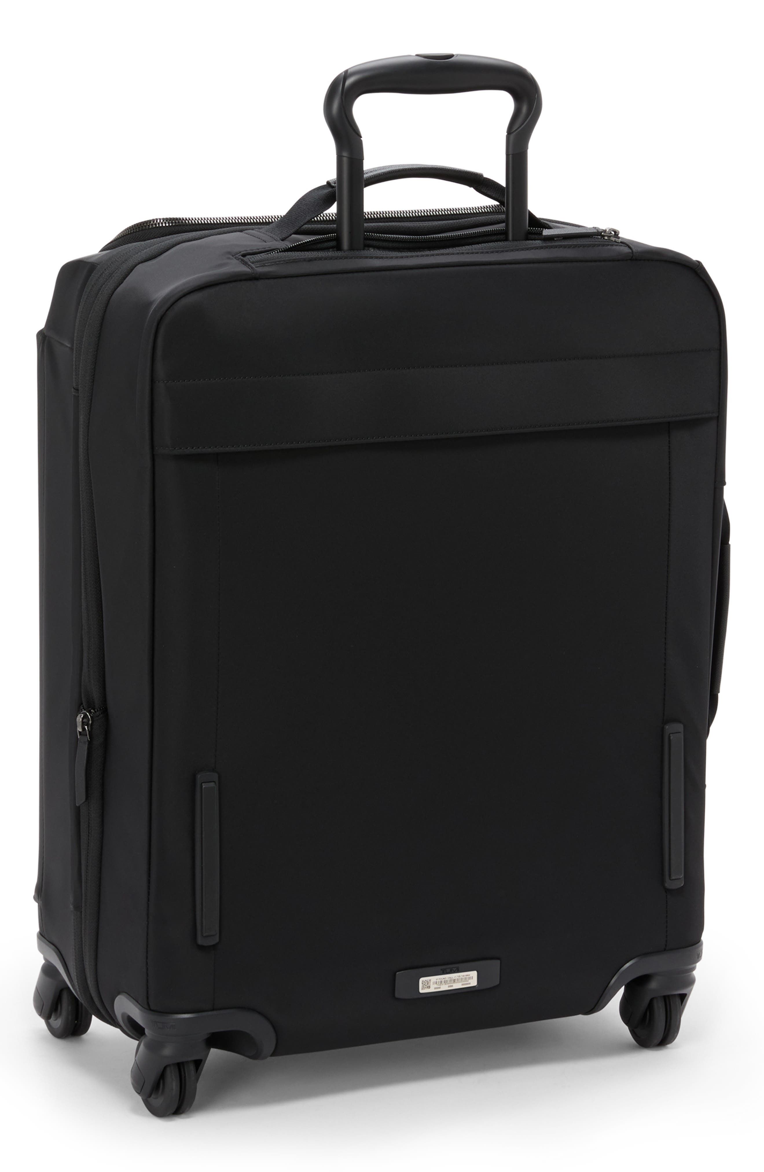 TUMI Léger 22-Inch Continental Expandable Wheeled Carry-On, Alternate, color, Black/ Gunmetal