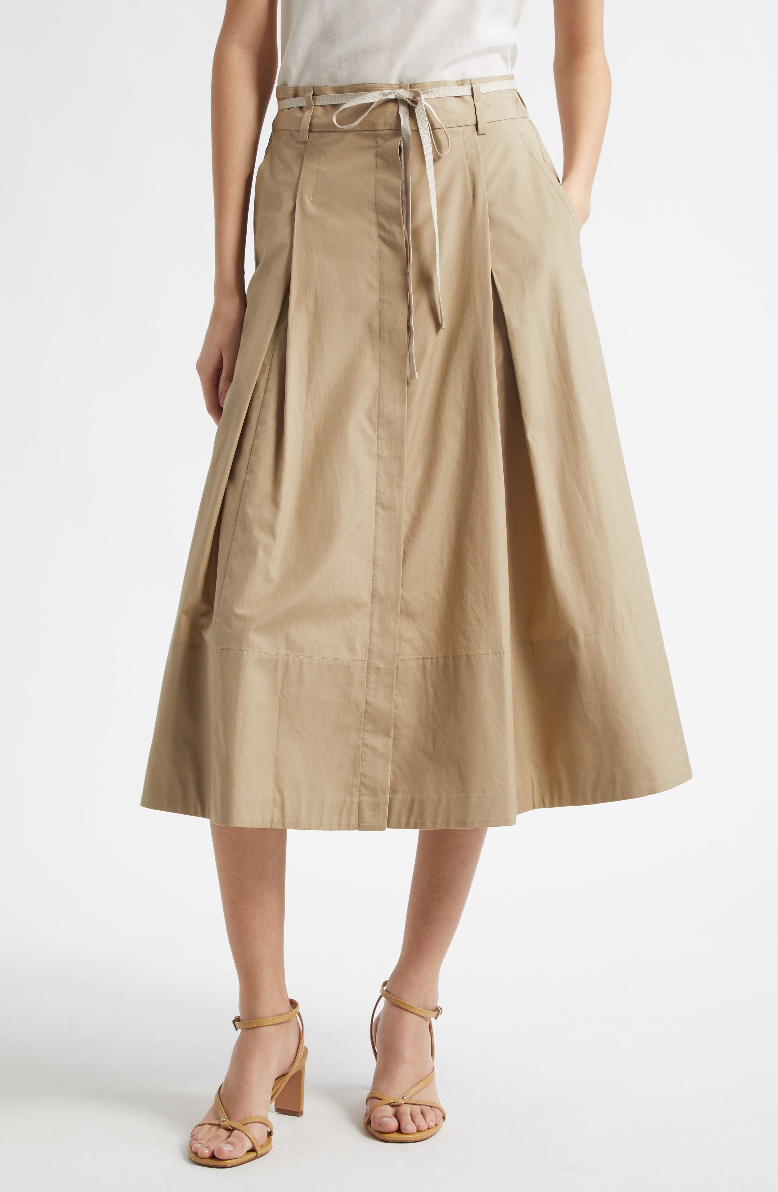 Vince Cotton Skirt