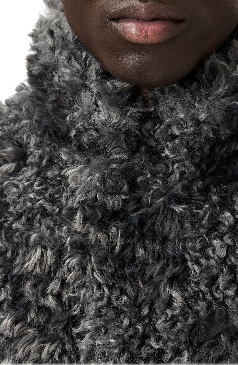 John Varvatos Ace Faux Fur Coat, Alternate, color, Sting Ray