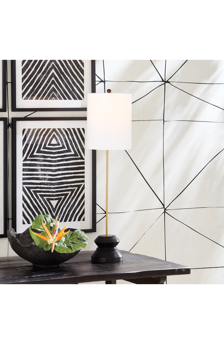 Napa Home & Garden Kaiden Lamp, Alternate, color, Black