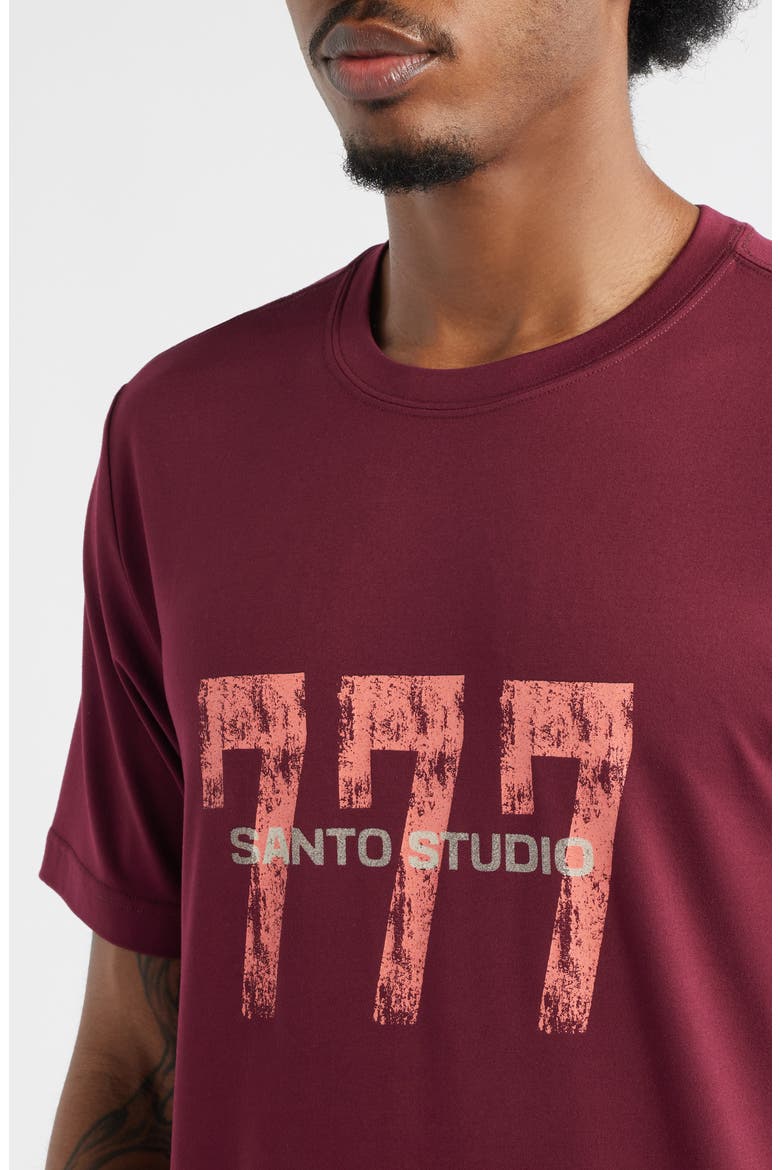 Tempo 777 Tech T-Shirt, Alternate, color, MERLOT